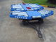 Rimorchio stabile del carrello del carico, tipo blu della piattaforma girevole di colore del carrello d'acciaio del pallet fornitore